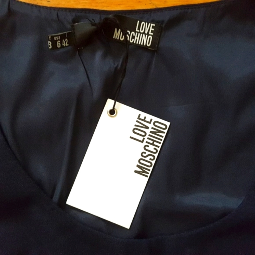 SALE!! Love Moschino blue dress, size 6